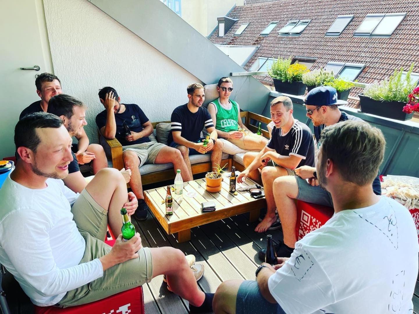 Hostel Манхайм Екстериор снимка The team of the German national team at the 2018 Tour de France